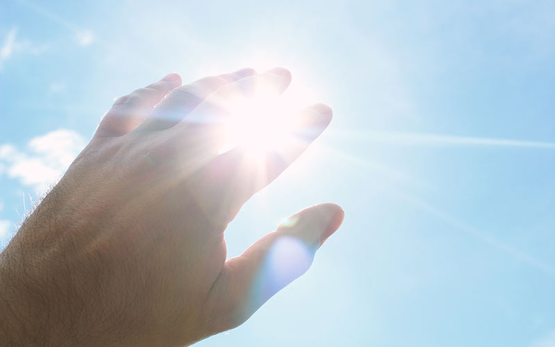 Effects of UV radiation on hair loss