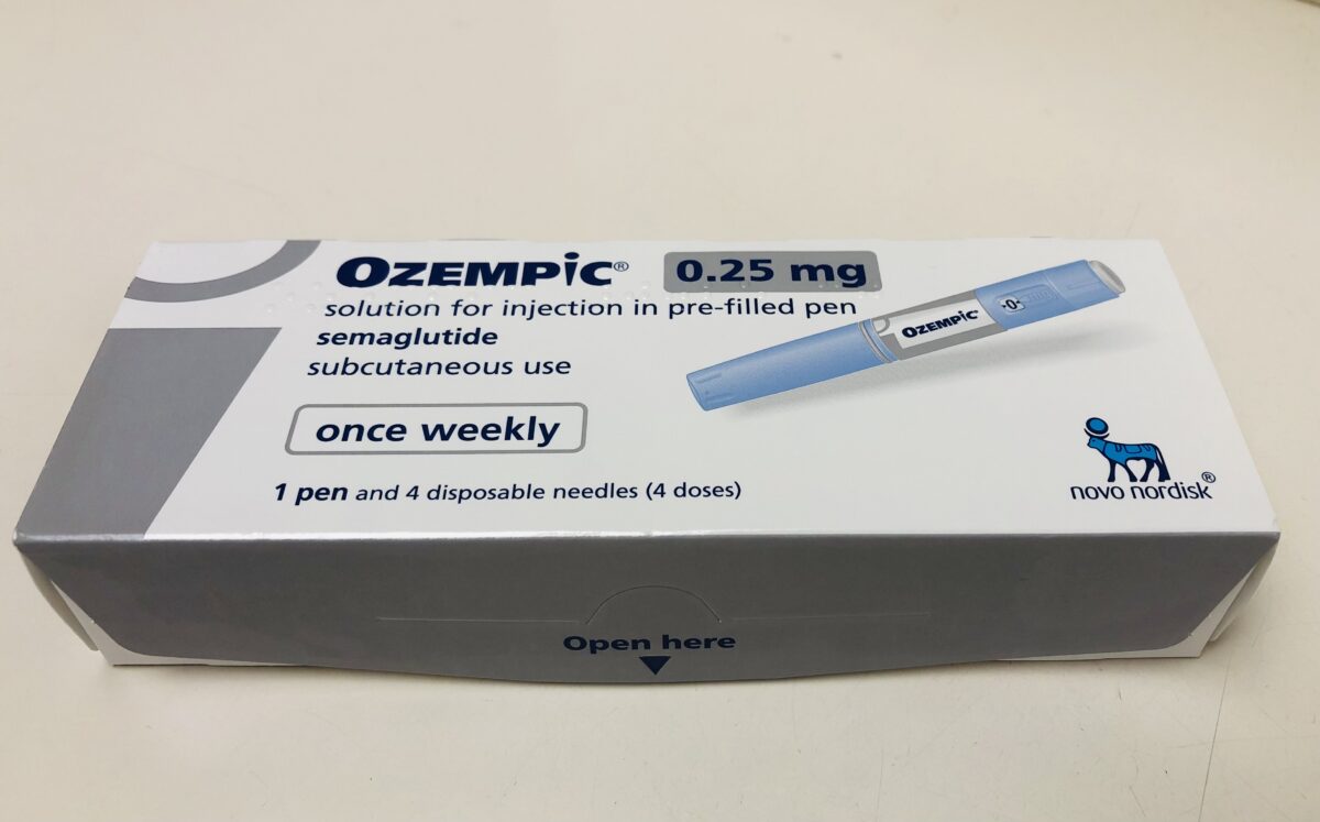 Hair loss with Ozempic injections