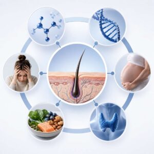Common Causes of Female Hair Thinning