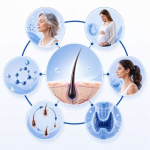 Common Hormonal Causes of Female Hair Loss